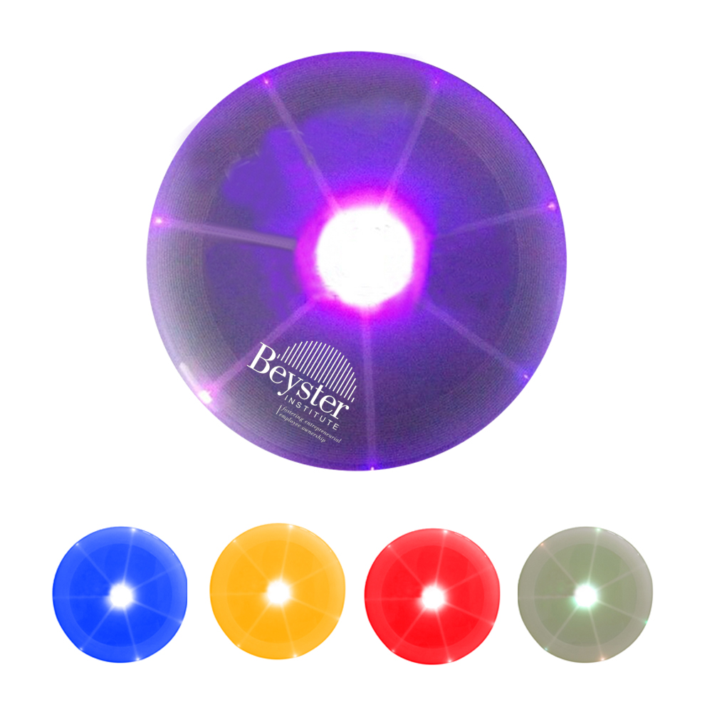 Hot wholesale colorful luminescent Frisbee health sports