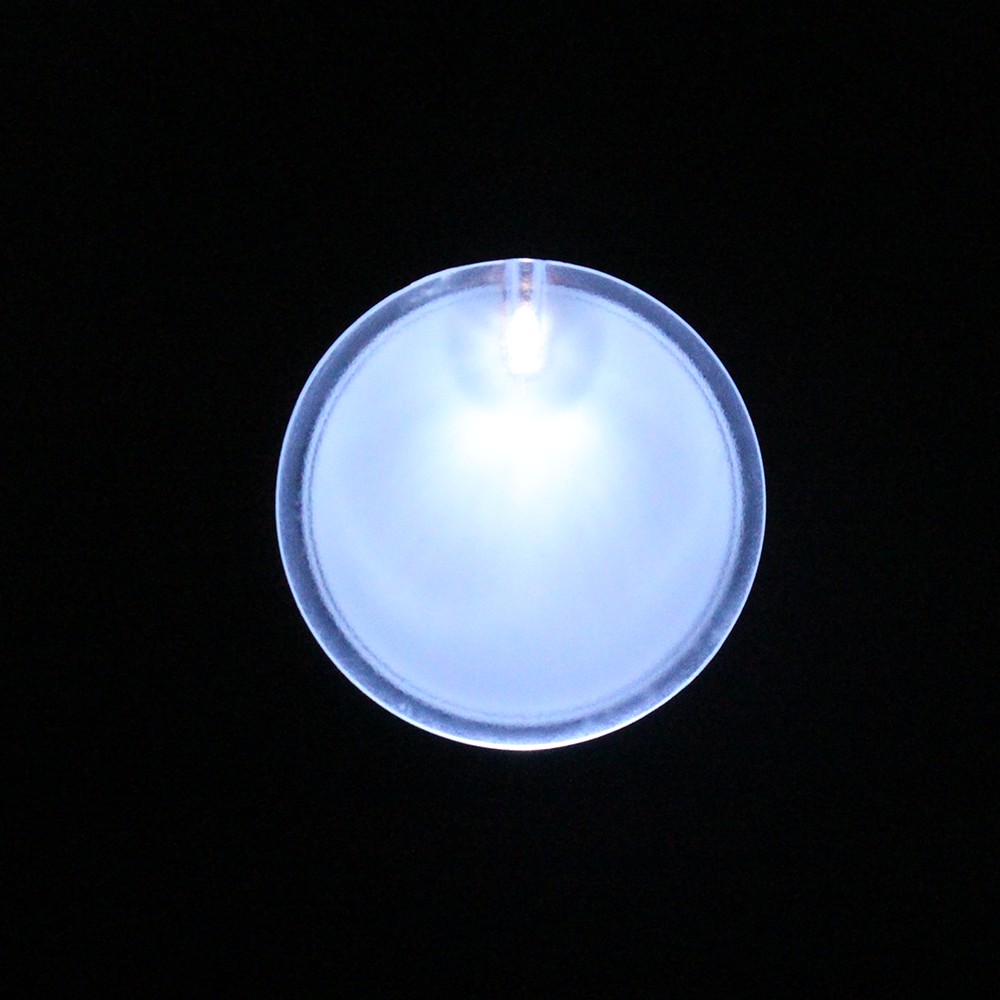 2" Lighted Glow Up LED Button Pin Badge