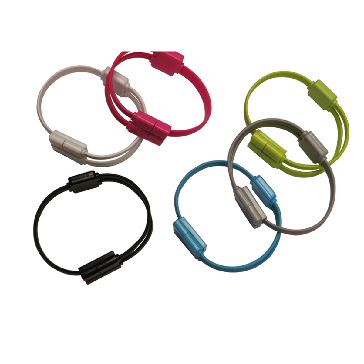 2-in-1 Bracelet USB Charging Cable